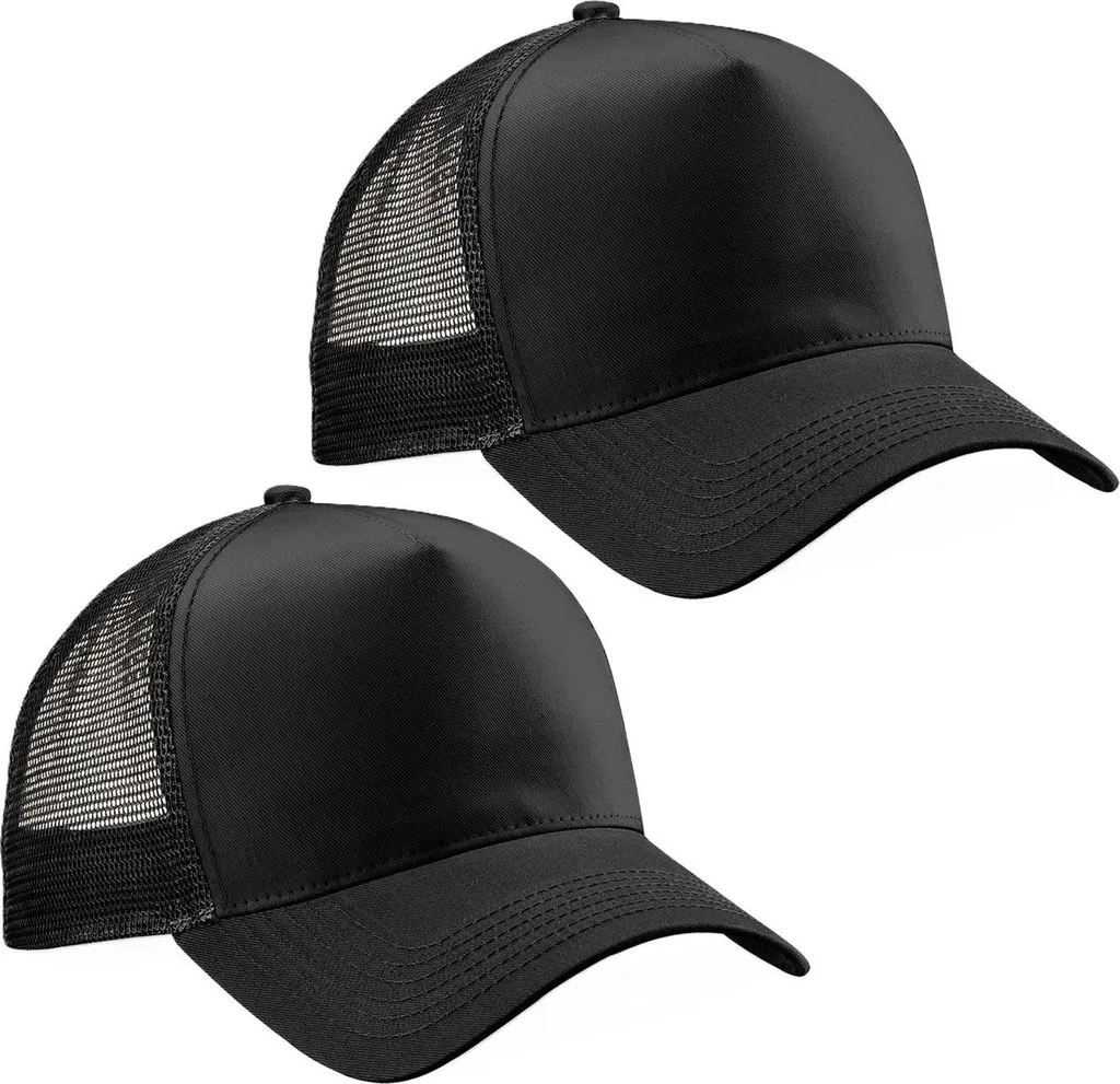 Stock 10 Cappellini Neri Trucker - Uniformi Eventi e Staff Adulti