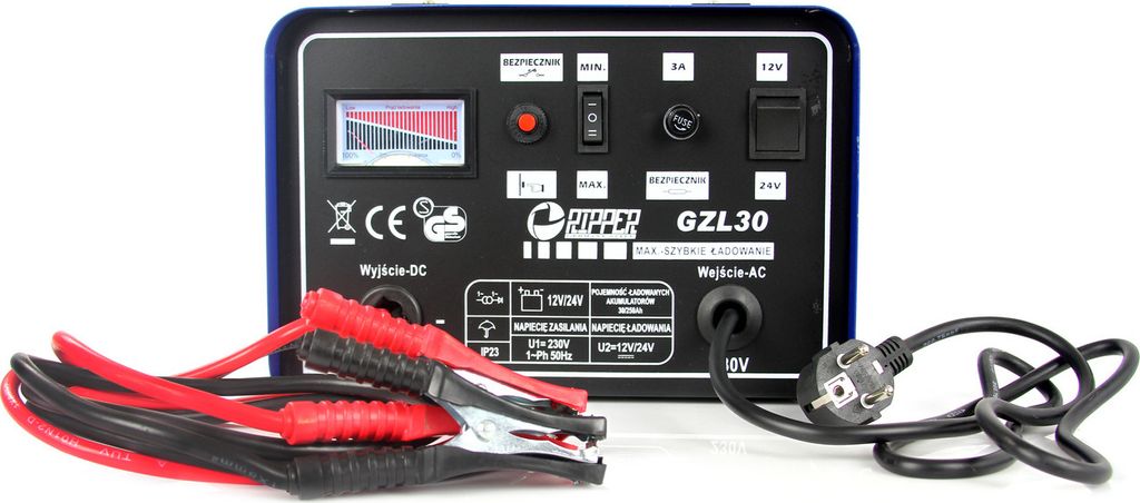 MAR-POL Nabíječka autobaterií 12/24V GZL-30 M82506 Obrázek produktu 16