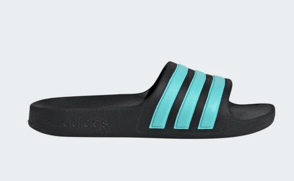 ADIDAS ADILETTE AQUA K schwarz schwarz 33