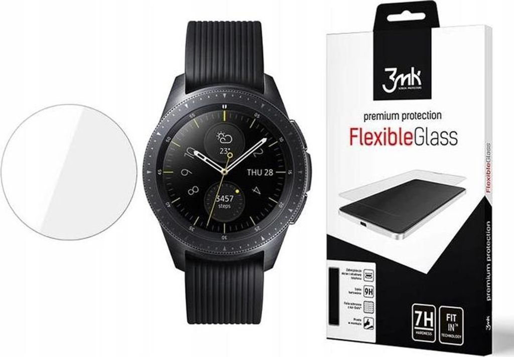 3MK Flexible Glass für Samsung Galaxy Watch 42mm, Schutzfolie, NEU