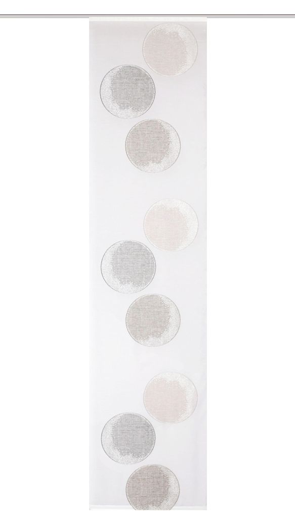 HOME WOHNIDEEN Schiebevorhang Effektvoile Scherli "Remona" Produktbild 