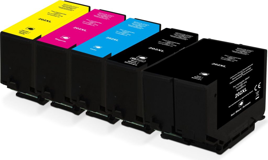 Q-CONNECT KF14236 Alternativ Q-Connect Tintenpatrone MultiPack Bk,PhBk,C,M,Y (KF14236)