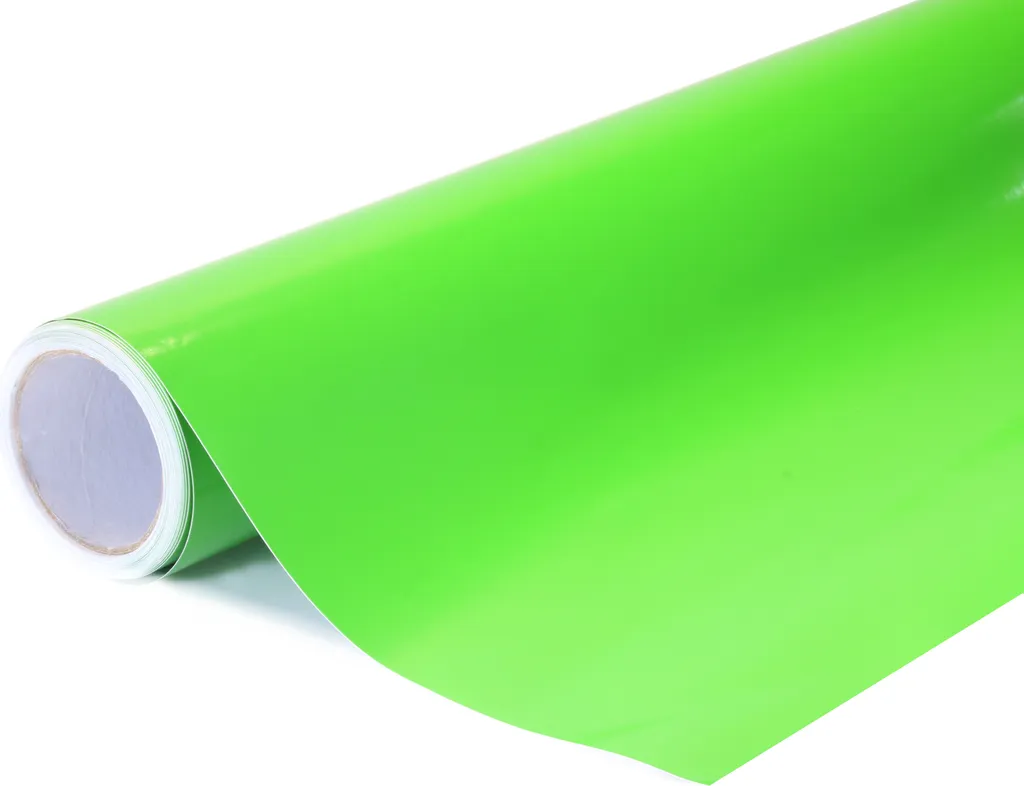 Relooking auto et moto avec le film vert pomme brillant 152x700cm