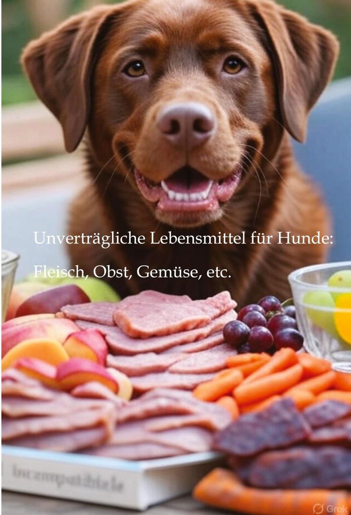 Unverträgliche Lebensmittel für Hunde: