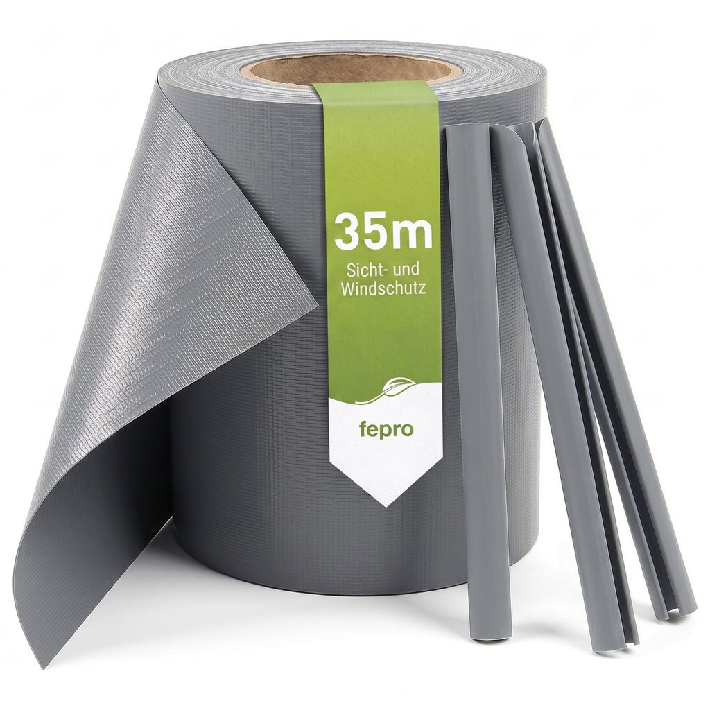 Fepro® PVC Sichtschutzstreifen Zaunfolie Sichtschutz Produktbild 