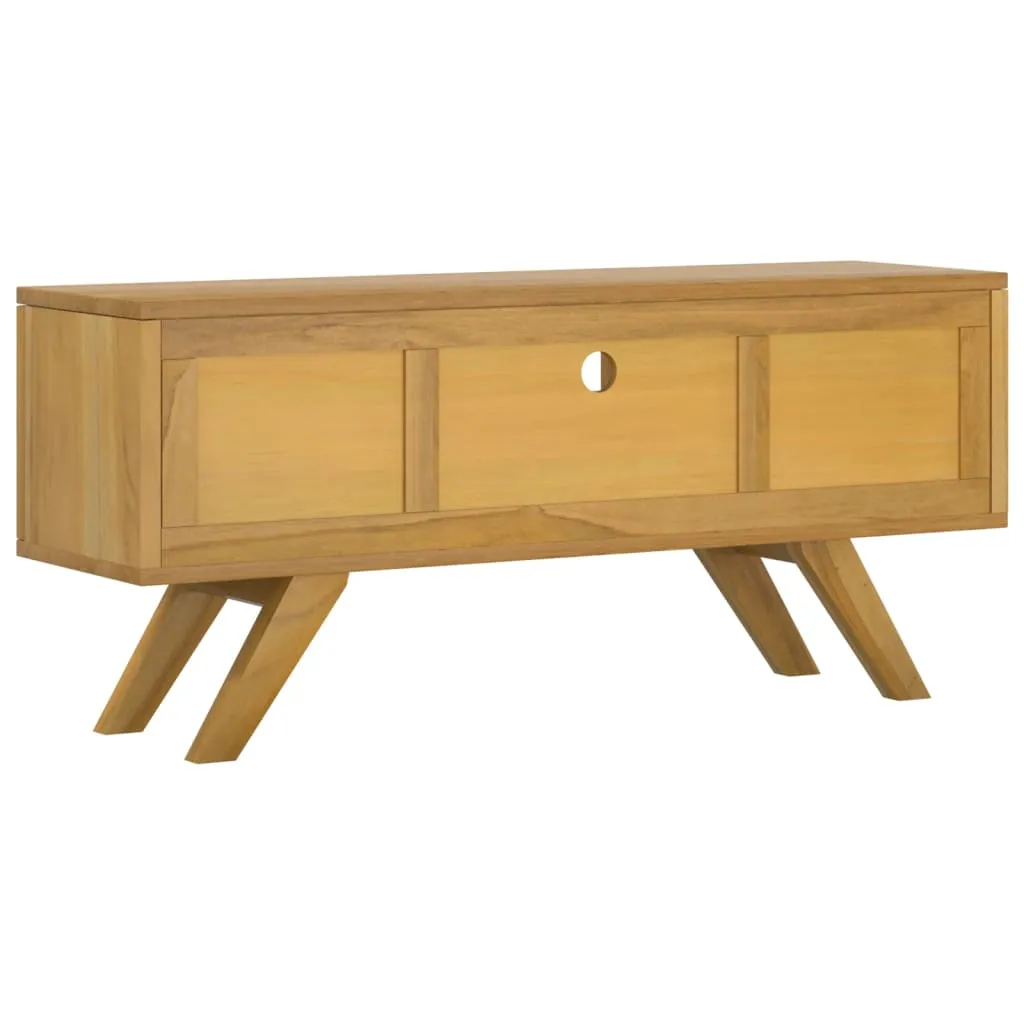 Meuble TV en teck massif vidaXL table basse robuste et durable