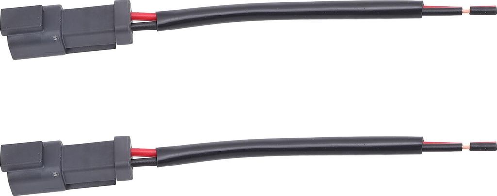 1 Paar 2 Stift DT -Stecker Gummi Kupfer -Wasserdicht von Elektrodrahtanschluss Kabelbaum für Autowagen Boote LED -Arbeitsleuchten Männlicher Stecker