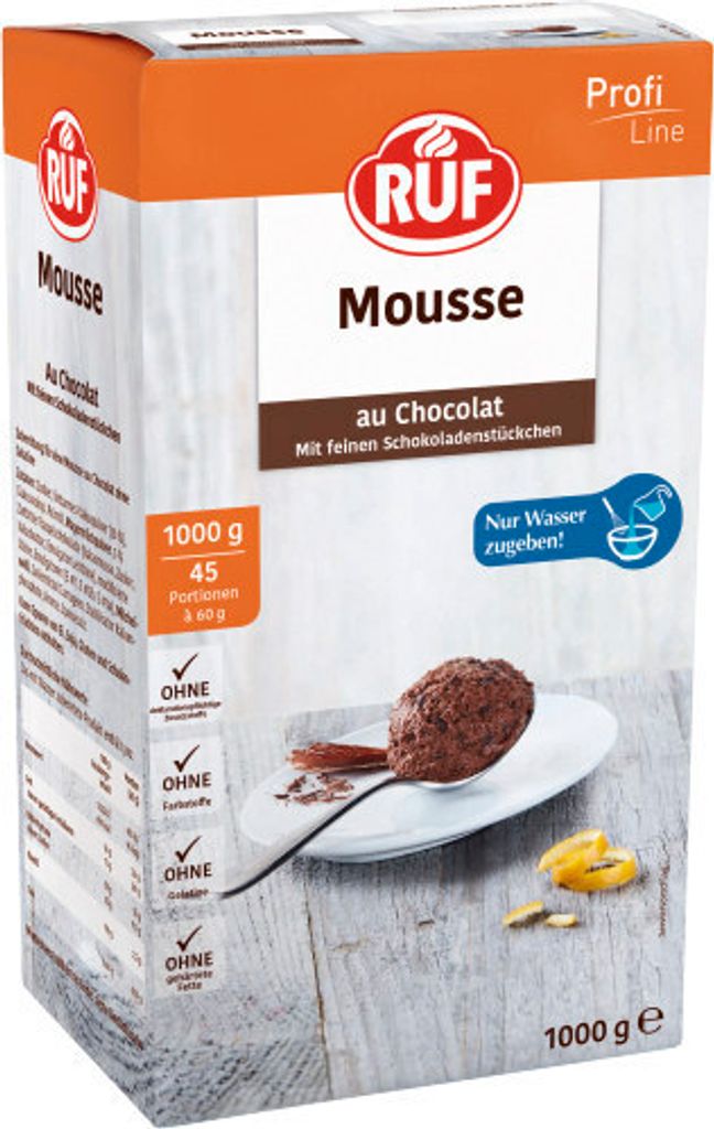 Ruf Mousse Chocolat preparazione all'acqua Immagine del prodotto 