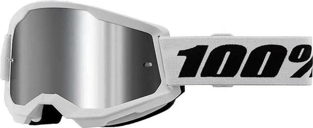 Motorradbrille 100% MX Crossbrille Strata 2 verspiegelt Zdjęcie produktu 