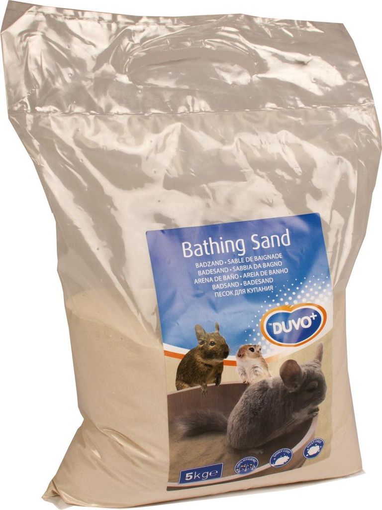 Badesand für Chinchillas, Degus und Rennmäuse, 5 kg, Produktbild 
