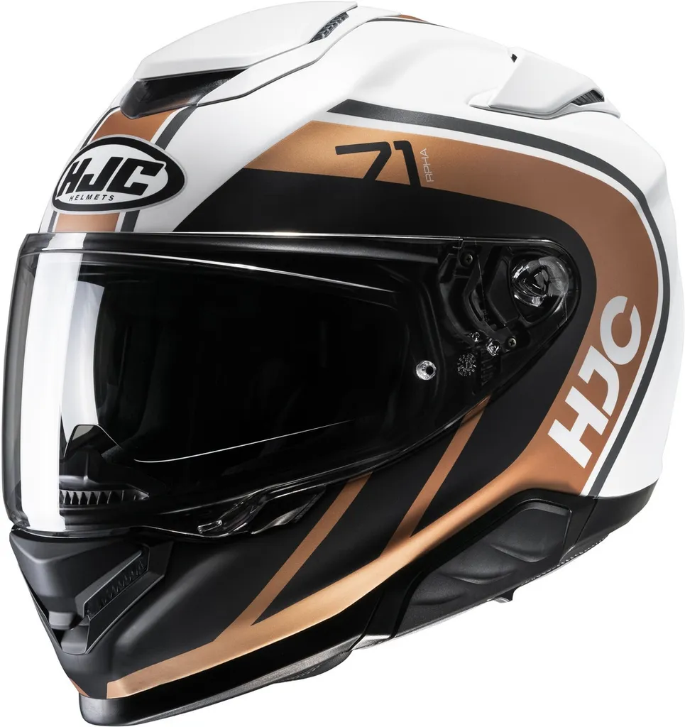 Casque HJC RPHA 71 avec écran solaire et ventilation pour moto S