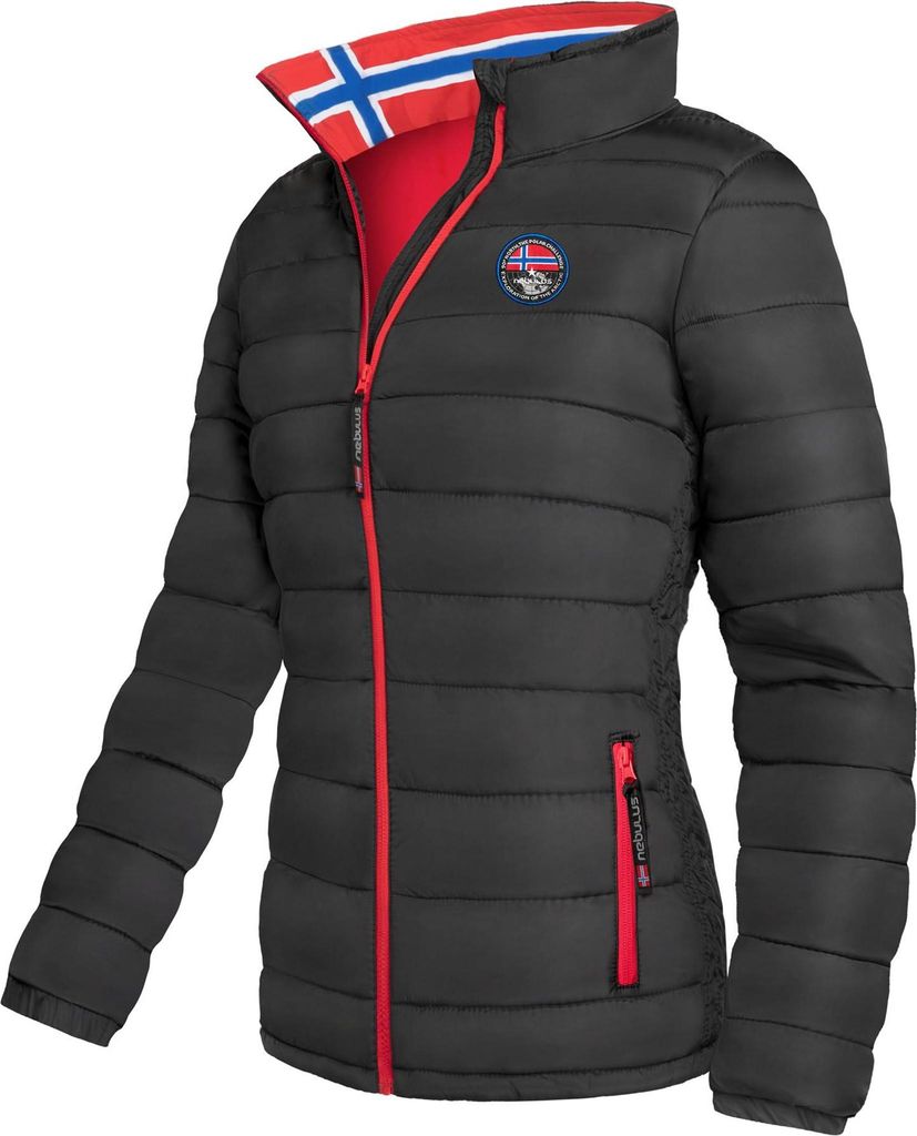 Nebulus Winterjacke TERRY Damen, warme Outdoorjacke, praktische & vielseitige Übergangs- & Winterjacke, Q934 - Damen, schwarz, S/36