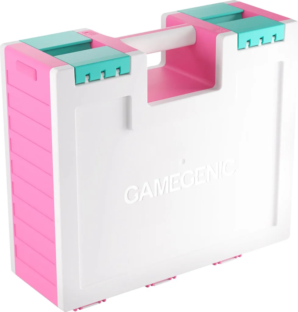 Coffret de Rangement Game Castle Gamegenic - Organiseur Cartes Multicolore