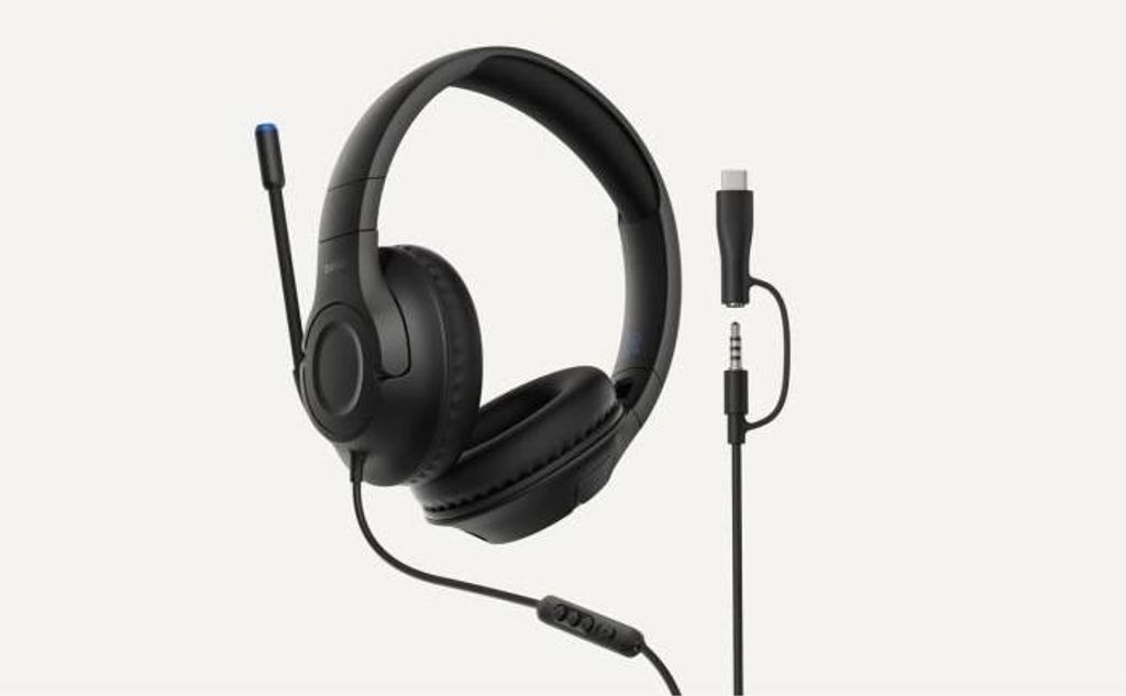 Kopfhörer, Belkin Inspire, Kabelgebunden, Kinder Kopfhörer, 85 dB Lautstärkebegrenzung, Nintendo Switch 2 Kompatibel, Schwarz