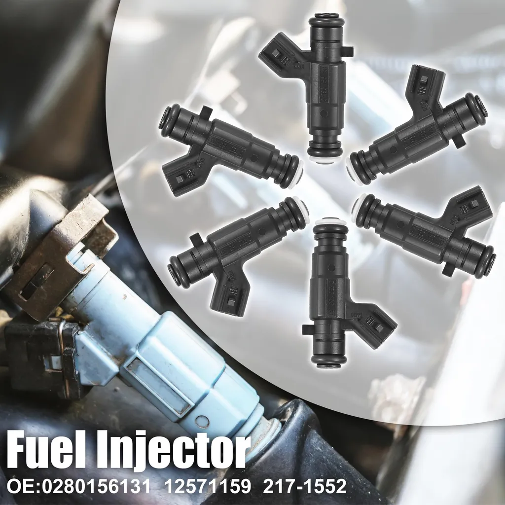 Lot de 6 Injecteurs Haute Pression 0280156131 pour Cadillac CTS et STS