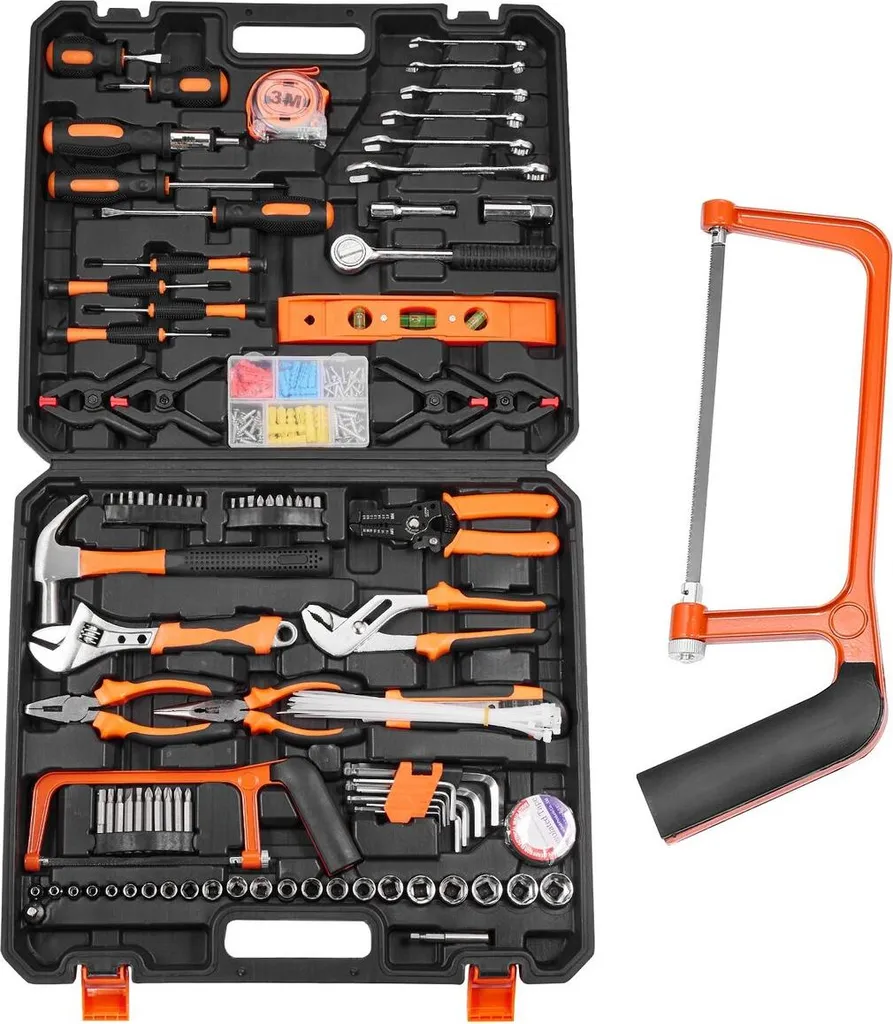 Valigetta Attrezzi 216 Pezzi | Il Kit Definitivo per la Manutenzione Casa