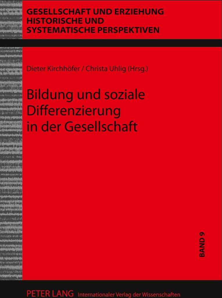 Bildung und soziale Differenzierung in der Gesellschaft