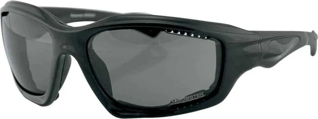 Bobster Desperado Solaires de Protection Noir Smoke CAT3 Anti-Éclats