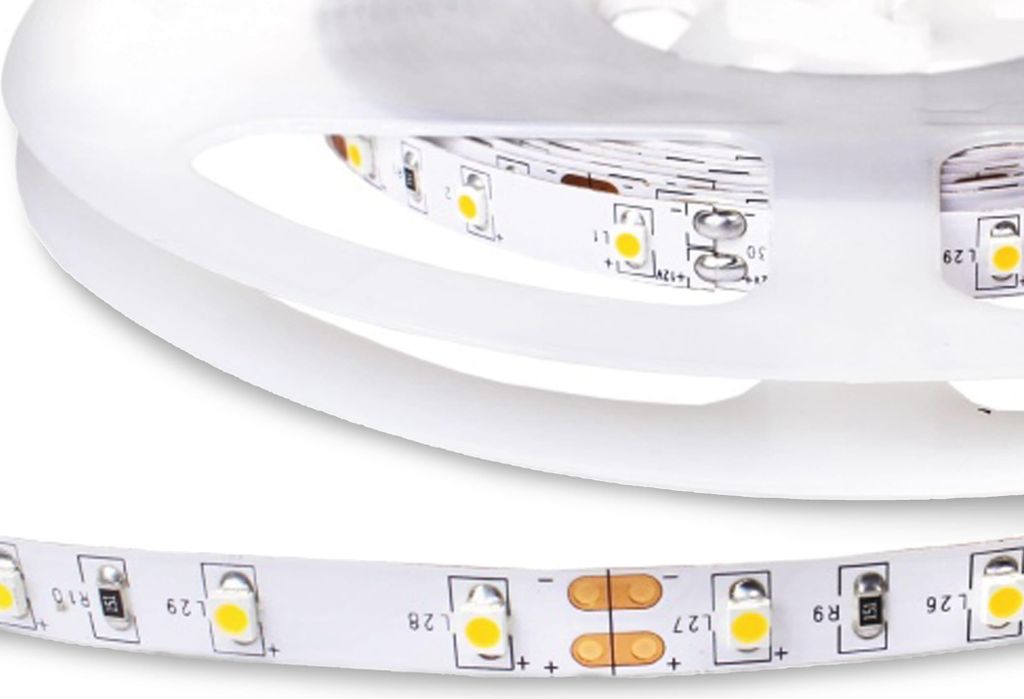 Bioledex LED Streifen 12V 90Ra 5W/m 60LED/m 5000K 5m Rolle tageslichtweiss SMD Stripe