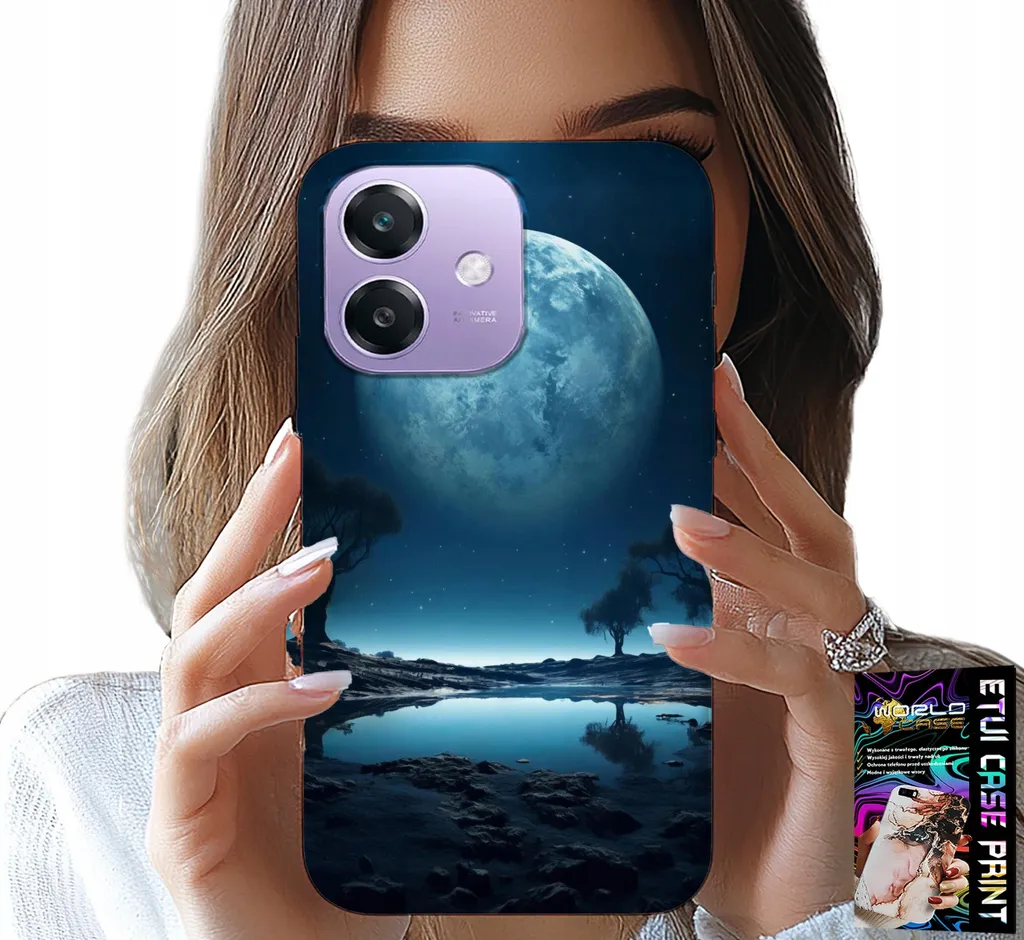 Protezione Oppo A40 / A40M - Custodia TPU Luna Piena con Rinforzo Lamina
