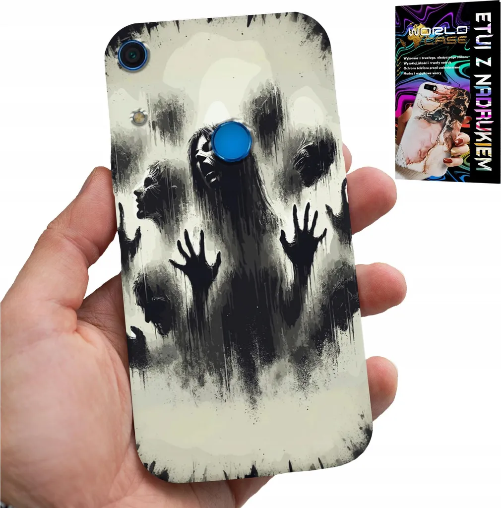 Custodia Zombie TWD per Huawei Y6S con Vetro Temperato | Urban Style - 1