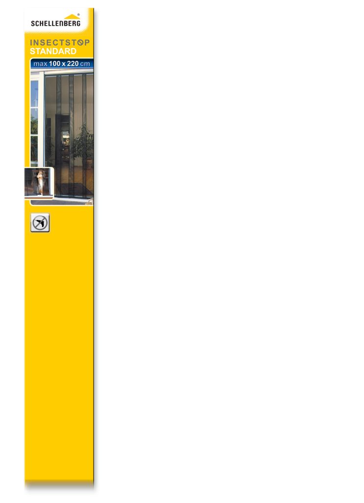Sieť proti hmyzu Schellenberg Basic antracit 100x220cm Obrázok produktu 