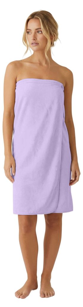S ACTIVE Pareo S/M Lavendel – Mikrofaser Kilt 350 g/m², verstellbarer Klettbund