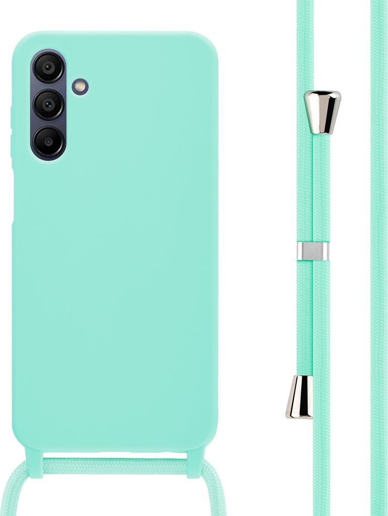 imoshion SilikonHülle mit Band Samsung Galaxy A15 (5G/4G) - Mintgrün