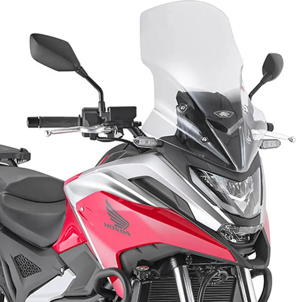 Pare-brise Transparent Kappa 54x43 cm pour Honda NC 750 X Modèle 2021