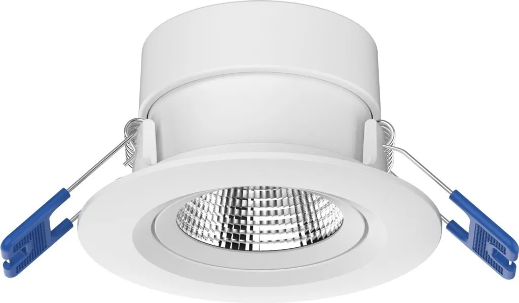 Luminaire Downlight LED Encastrable Blanc 2700K pour Plafond Salon