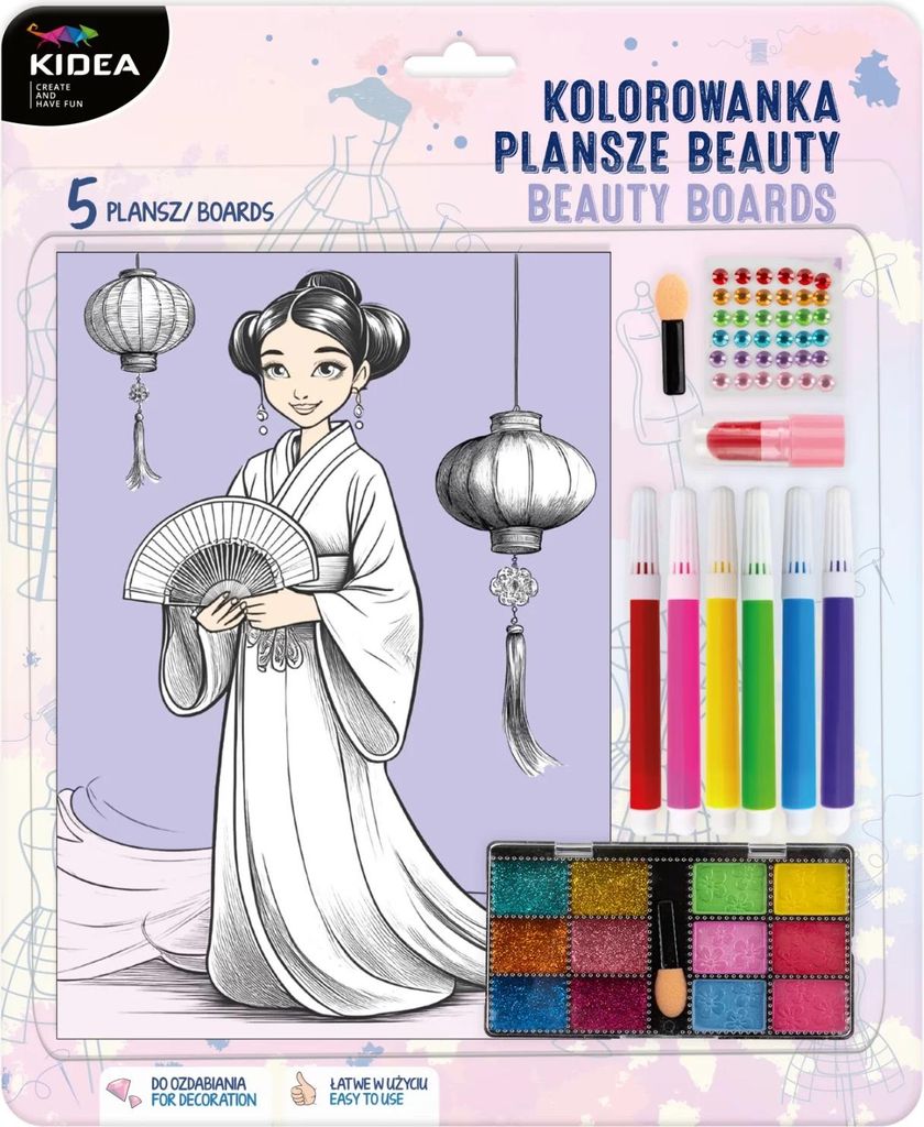 Malbuch Beauty Kidea