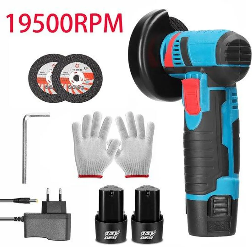 Petite meuleuse d'angle 12V Lithium-ion 19500 tr/min sans fil - Modèle G12