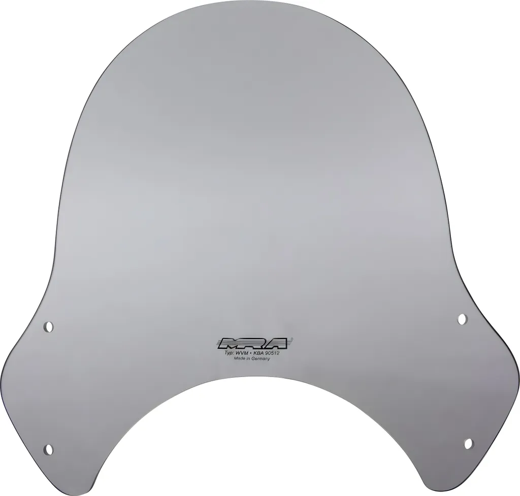 Bulle Haute Protection MRA Style Shield SY - Confort Voyage Moto avec ABE