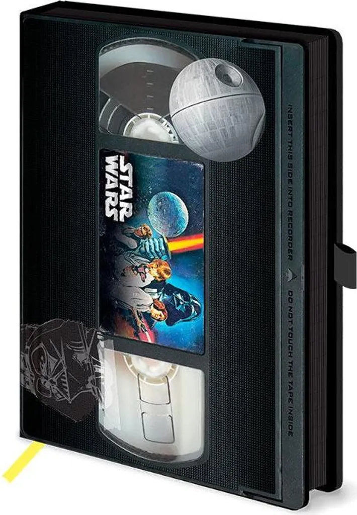 Star Wars Notebook Premium VHS Edition - Scatena la Forza della Scrittura
