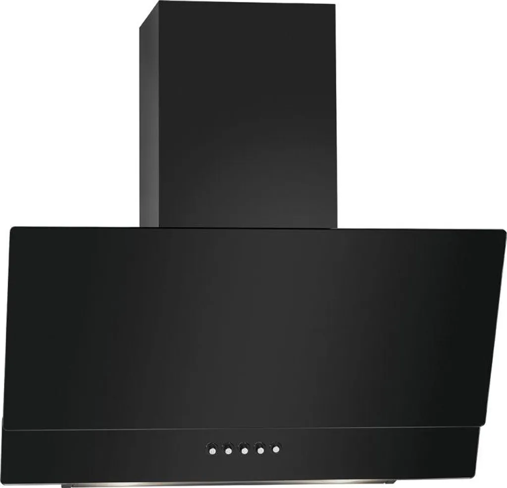 Hotte inclinée à LED Noir Bomann DU7607-G design moderne 60cm
