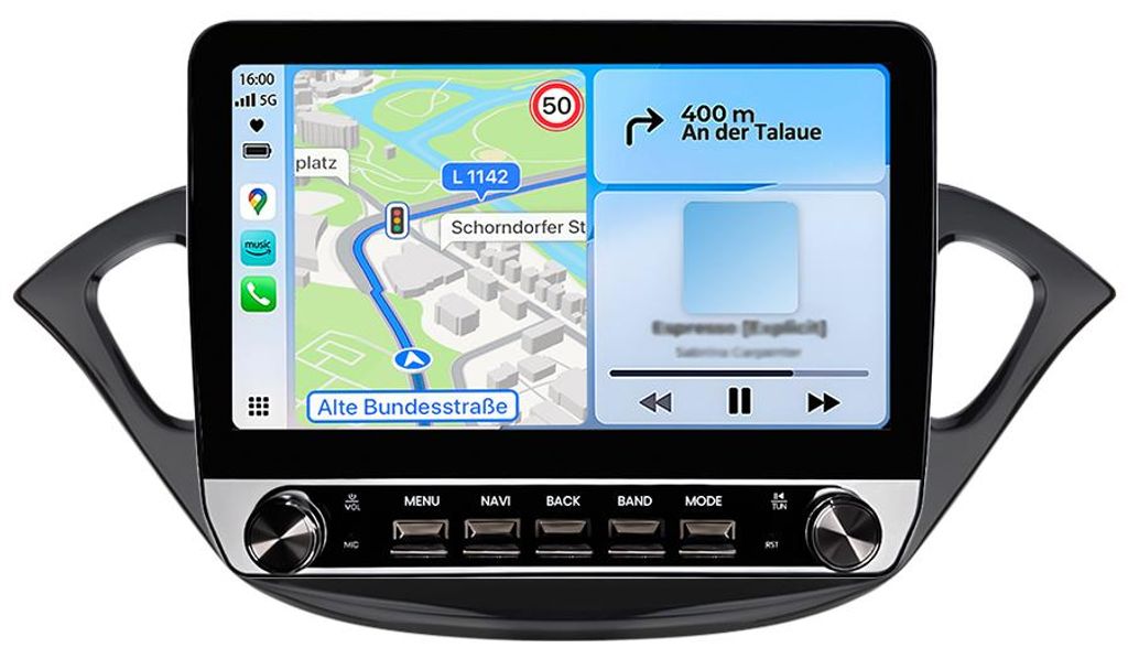 Autoradio Android da 10,1 pollici 6+128 GB adatta per Opel Immagine del prodotto 