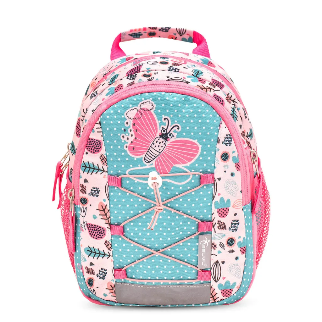 Sac à dos Belmil Rose Ultra-Léger 658-54-00007 avec Dos Rembourré