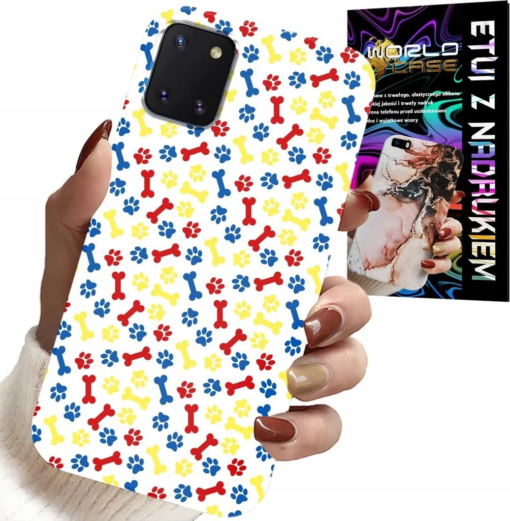 Cover Samsung Galaxy A81 Dog Patrol Bone Paws + Screen Protector