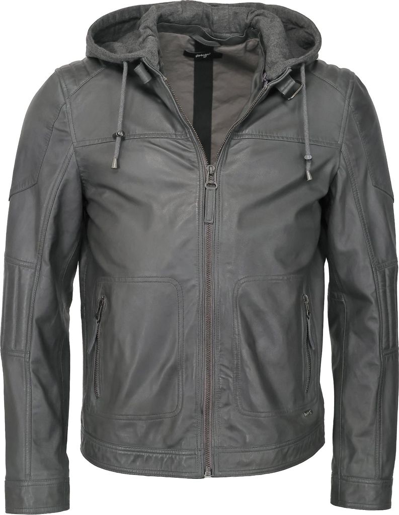 Maze Lederjacke 42021309 Herren grey L