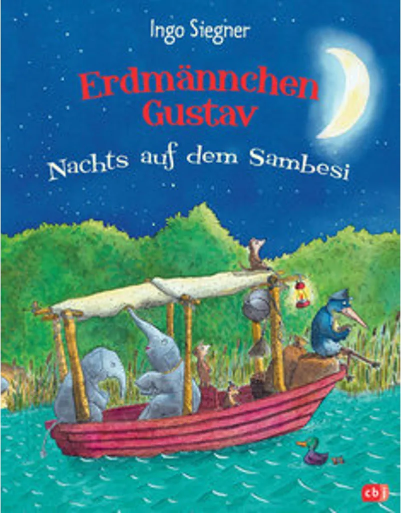 Erdmännchen Gustav - Nachts auf dem Sambesi, figurine de suricate enfant