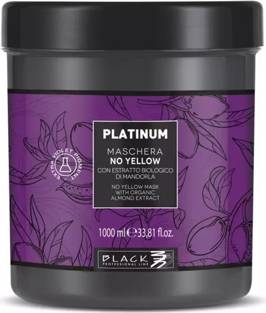 Black Professional Platinum No Yellow Mask 1000 ml Maske Produktbild 