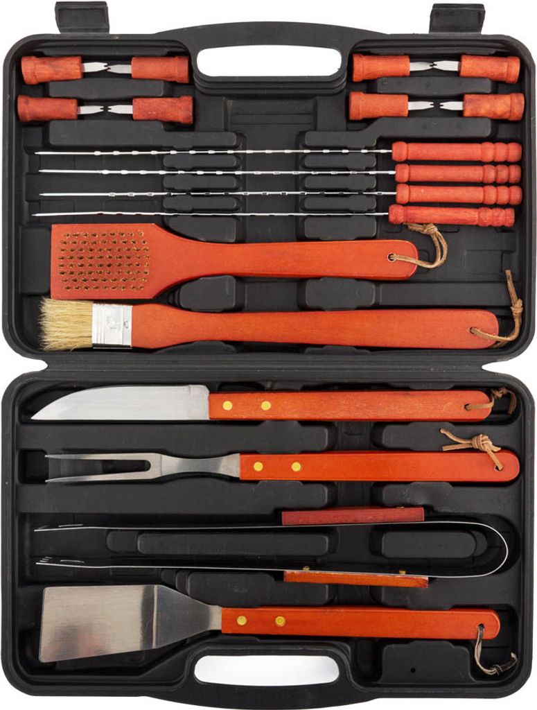 Valigetta a mano Barbacoa Barbecase InnovaGoods 18 pezzi Immagine del prodotto 