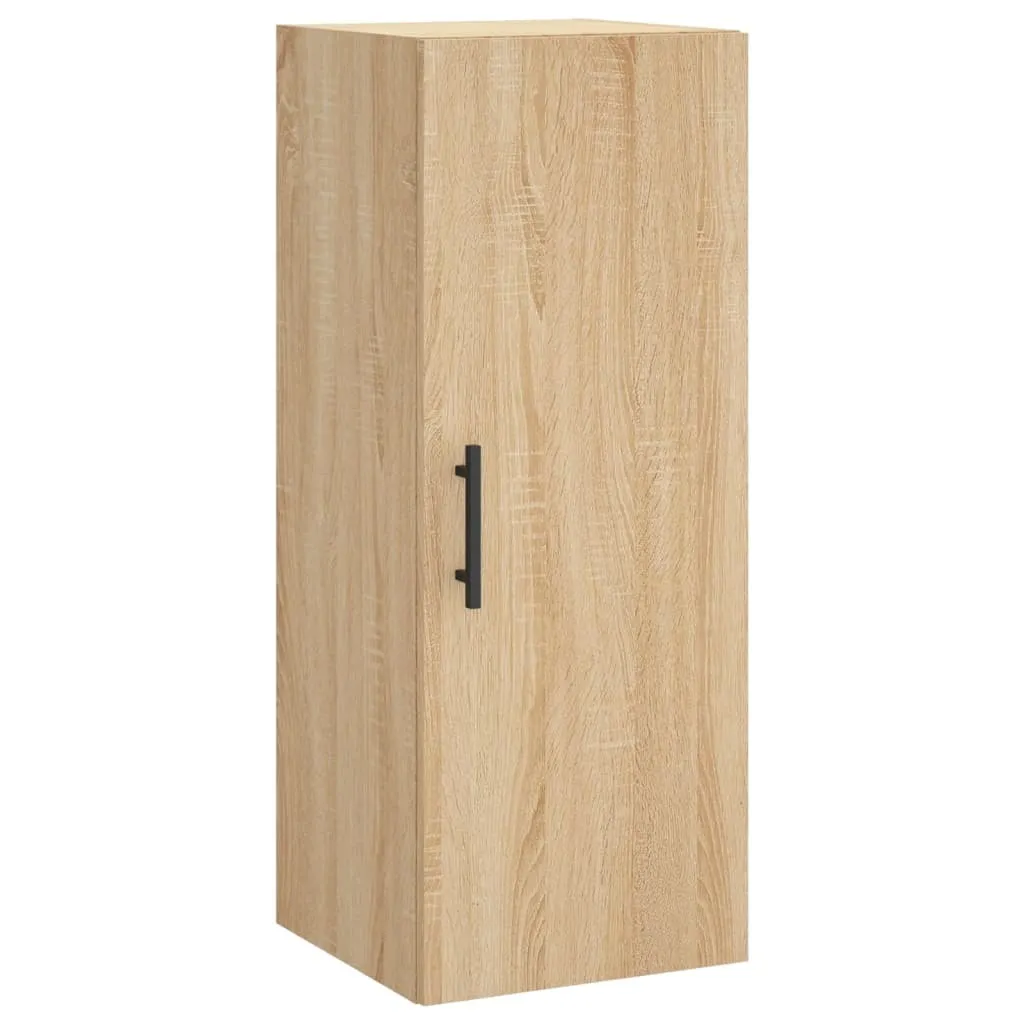 Montaggio Facile: SYFAX™ Mobile Pensile Rovere Sonoma 34,5x34x90 cm