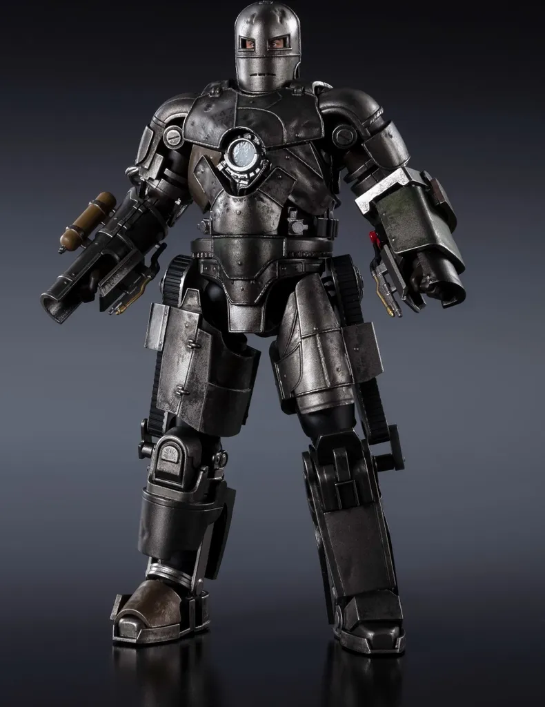 Iron Man Mk 1 S.H. Figuarts Figurine Idéale pour Diorama Marvel 17cm