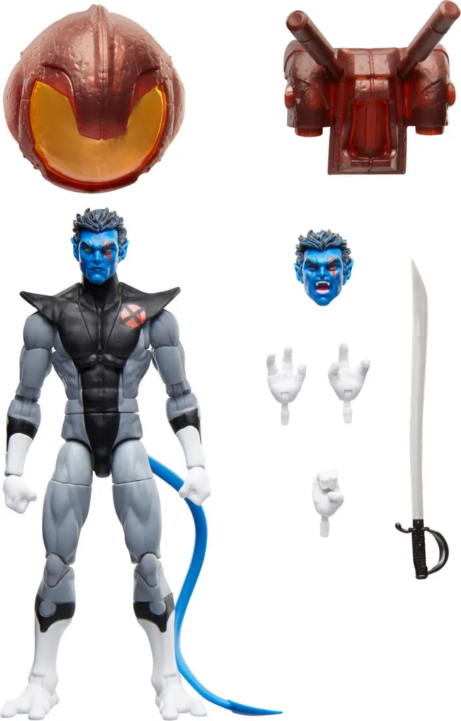 Figurine Nightcrawler X-Force Marvel Legends 15 cm - Objet de Collection - 11