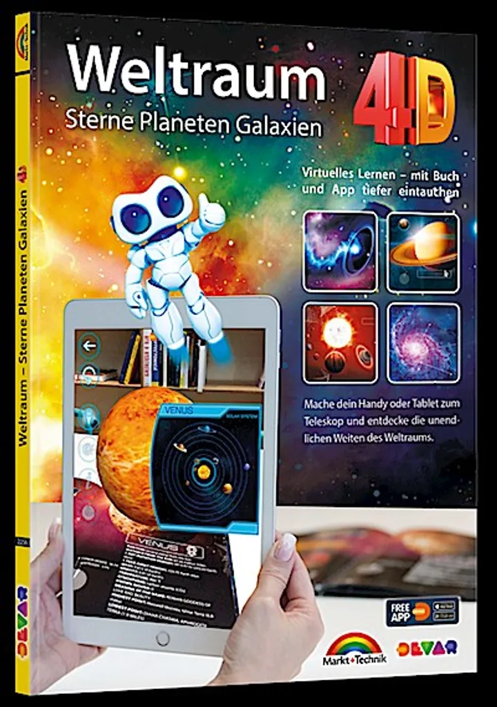 Application espace 4D et planétarium virtuel pour smartphone