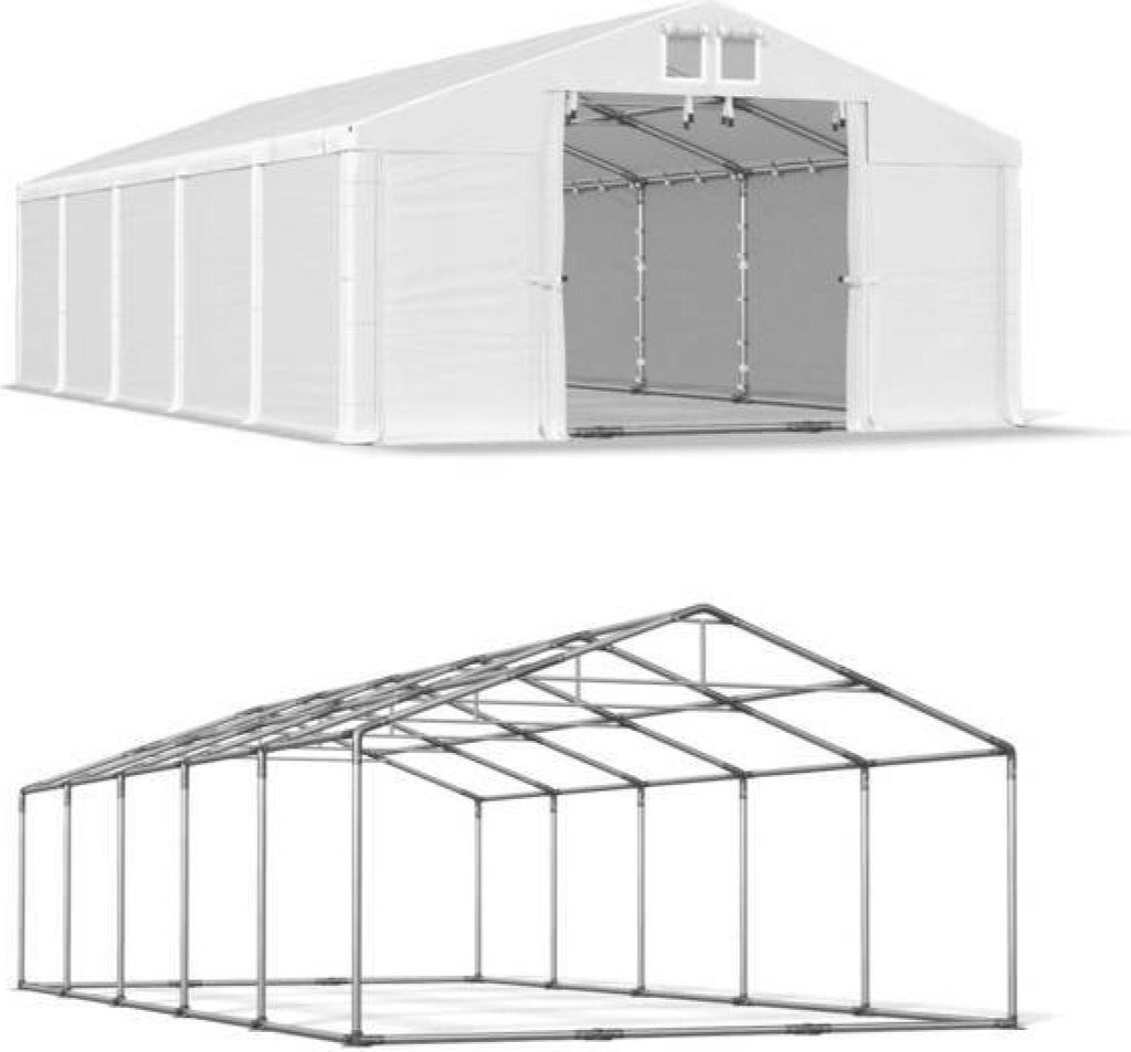 Sommermagazin Zelt 4x10 weiß SUMMER PLUS MSD