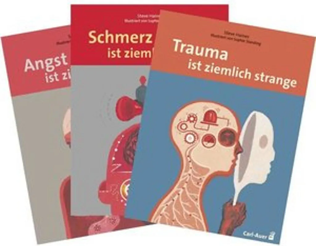 T-shirt Oversize Angst Trauma Schmerz - Haut Graphique Psychologie Art