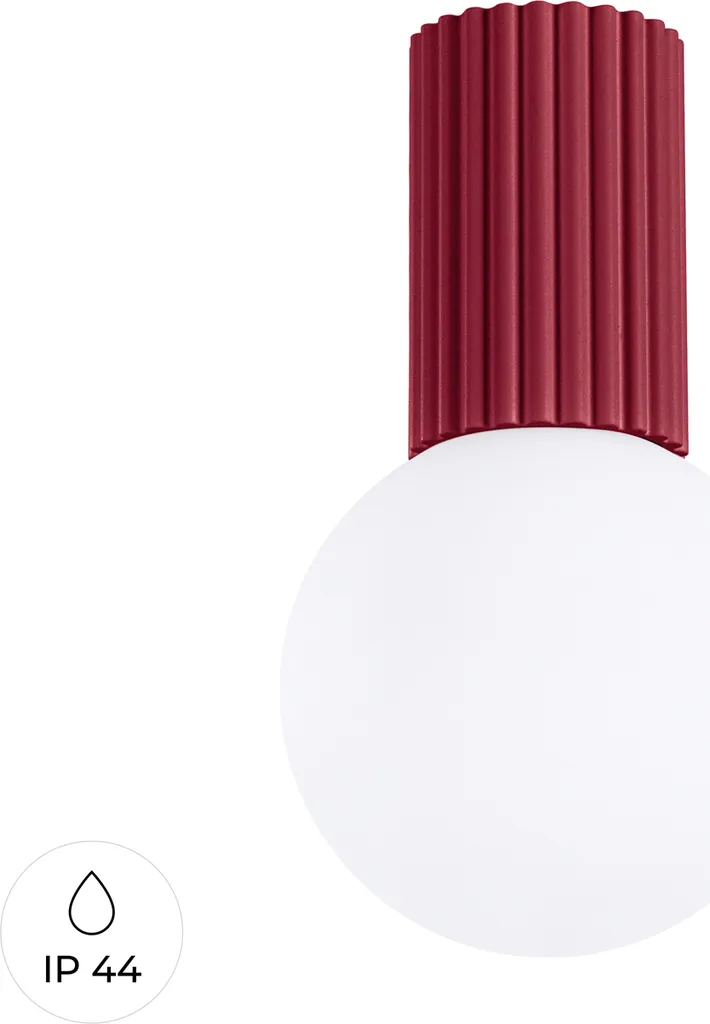 Lampada da soffitto HALO Bordeaux IP44 Sollux Lighting | Design G9