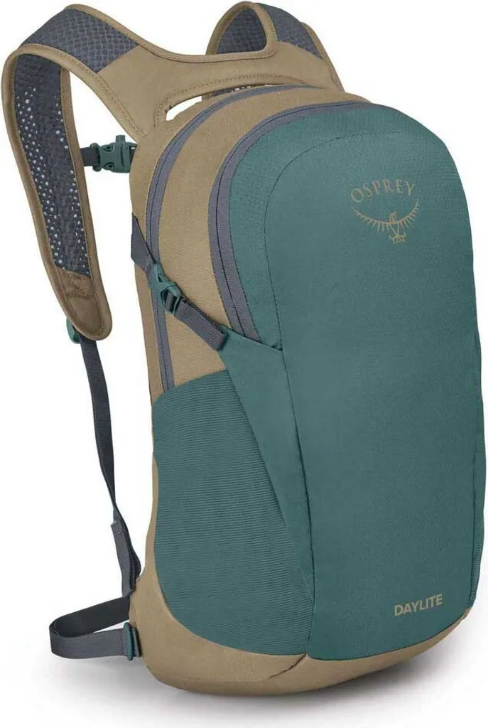 Sac à dos Osprey Daylite 13L Cascade Blue et Latte Brown au design compact